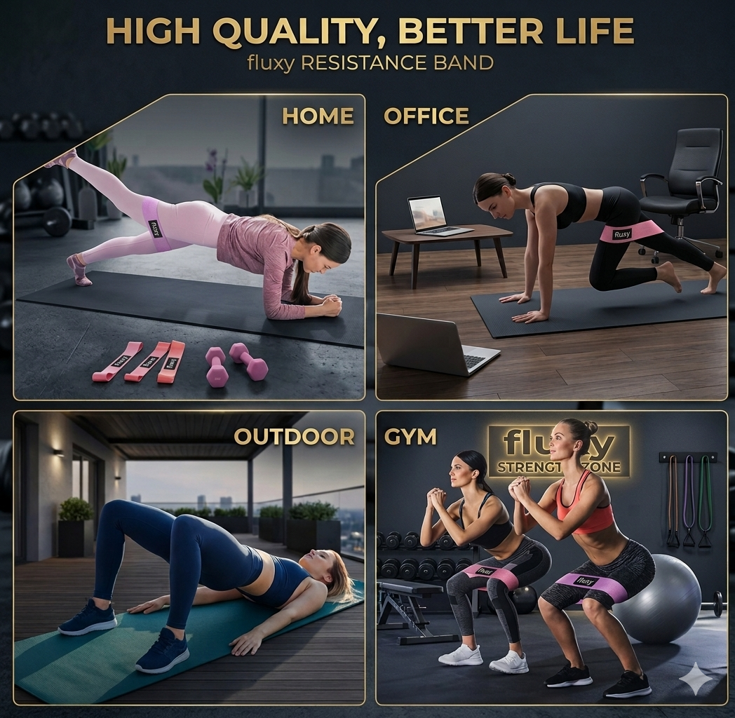 Fluxy™ Pro-Series Resistance Bands set