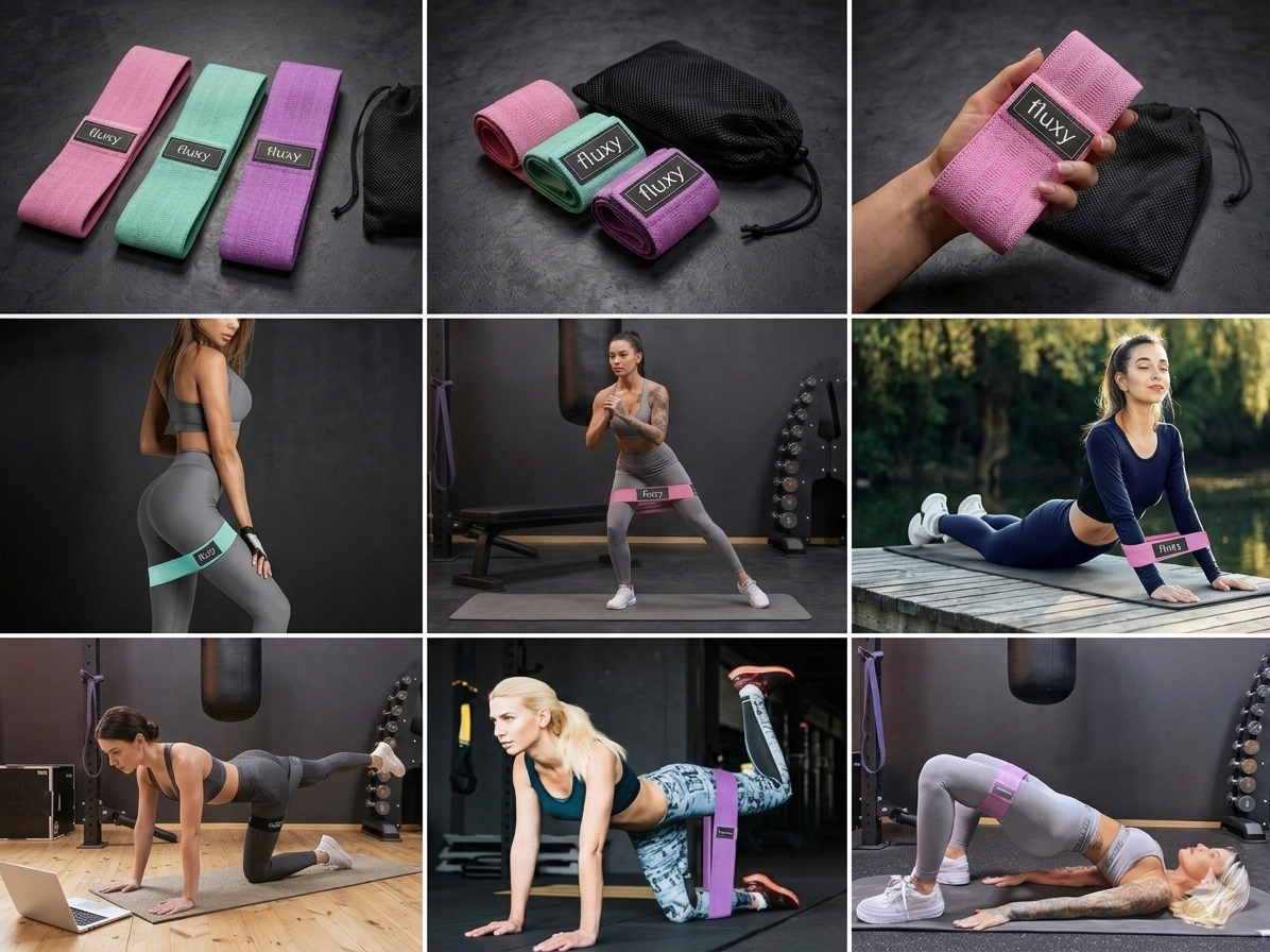Fluxy™ Pro-Series Resistance Bands set