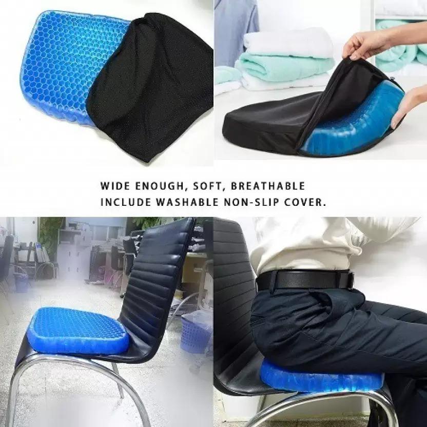 Fluxy™ Back Pain Gel Orthopedic Seat Cushion