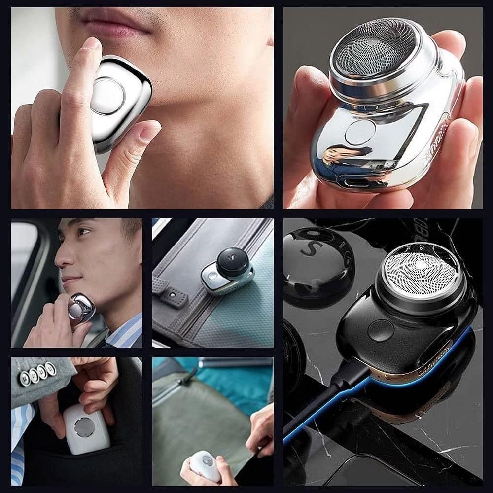 The Fluxy™ NanoShaver | Mini portable travel shaver