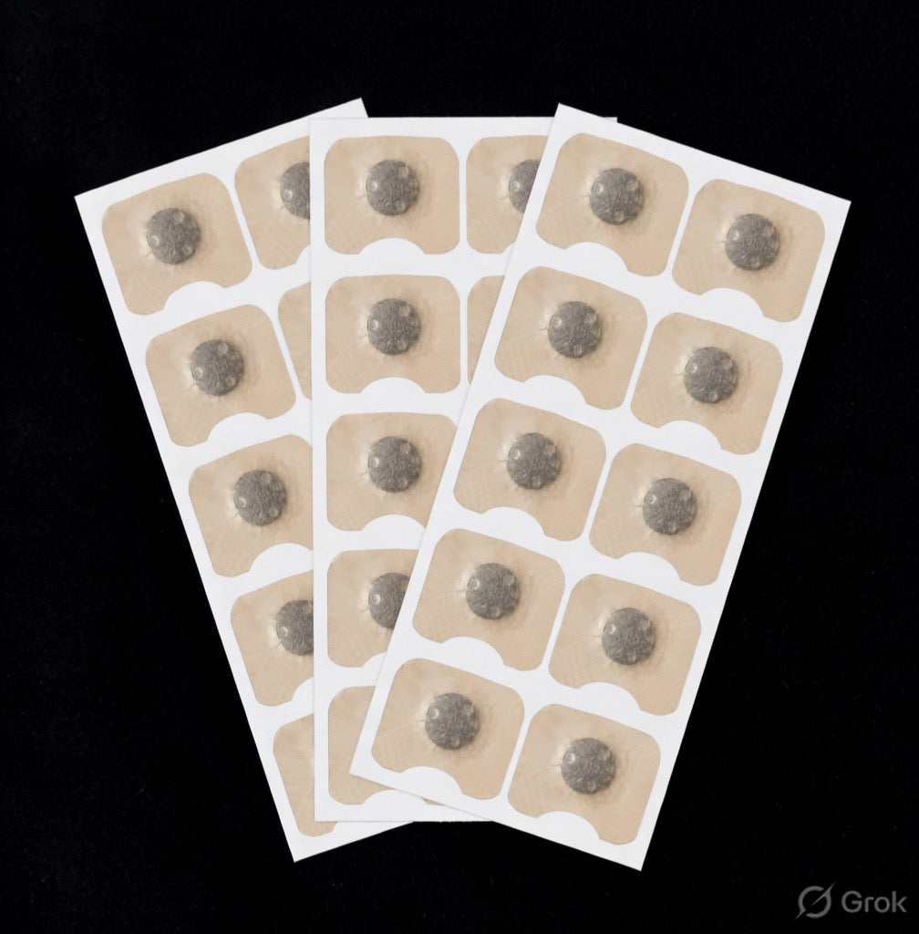 Fluxy™ Magnetic Nasal Refill Patches – 30 Pack (Elite Airflow Series)